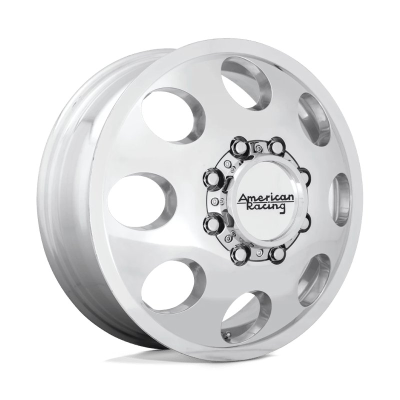 American Racing | AR204 BAJA DUALLY 17x6.0 ET111 - POLISHED - FRONT