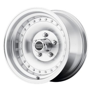 American Racing | AR61 OUTLAW I 14x7.0 ET0 - MACHINED W/ CLEAR COAT