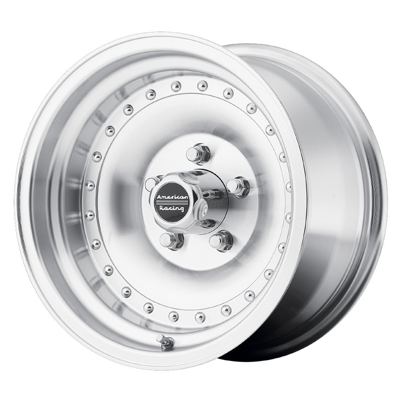 American Racing | AR61 OUTLAW I 14x7.0 ET0 - MACHINED W/ CLEAR COAT