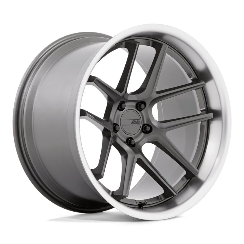 American Racing | AR942 BISHOP 20x12.0 ET6 - MATTE GUNMETAL W/ MACHINED LIP