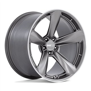American Racing | TTF 20x12.0 ET6 - MATTE ANTHRACITE W/ MACHINED LIP