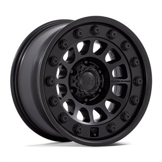 Black Rhino Hard Alloys | BR012 OUTBACK 17x8.5 ET-10 - MATTE BLACK