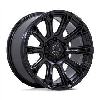 Black Rhino Hard Alloys | BR020 DIAMONDBACK 20x9.0 ET12 - MATTE BLACK