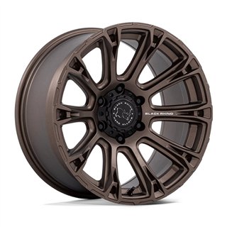 Black Rhino Hard Alloys | BR020 DIAMONDBACK 20x9.0 ET-12 - BURNT BRONZE