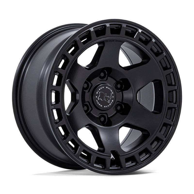 Black Rhino Hard Alloys | BR022 BAHARI 17x8.5 ET25 - MATTE BLACK