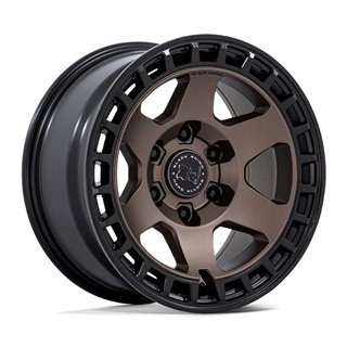 Black Rhino Hard Alloys | BR022 BAHARI 17x8.5 ET25 - BURNT BRONZE W/ MATTE BLACK LIP