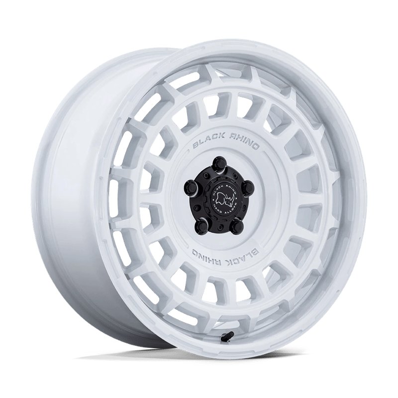 Black Rhino Hard Alloys | BR024 AWOL 20x8.5 ET25 - GLOSS WHITE