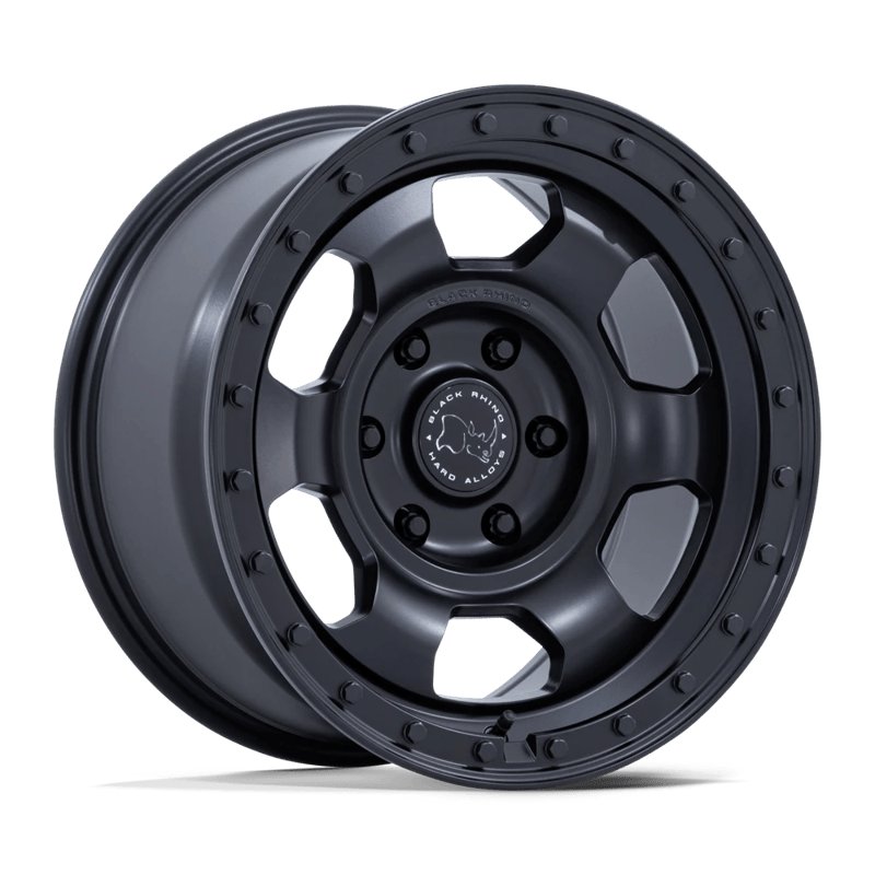 Black Rhino Hard Alloys | BR029 TROOPER 17x8.5 ET-10 - MATTE BLACK