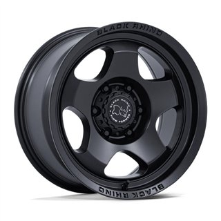 Black Rhino Hard Alloys | BR031 SOL 17x8.5 ET0 - MATTE BLACK