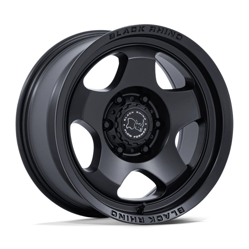 Black Rhino Hard Alloys | BR031 SOL 17x9.0 ET12 - MATTE BLACK