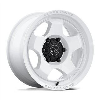 Black Rhino Hard Alloys | BR031 SOL 17x9.0 ET12 - GLOSS WHITE