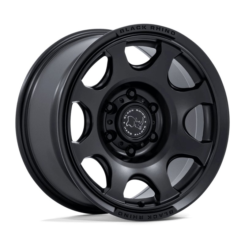Black Rhino Hard Alloys | BR037 TEMBO 17x8.5 ET0 - MATTE BLACK