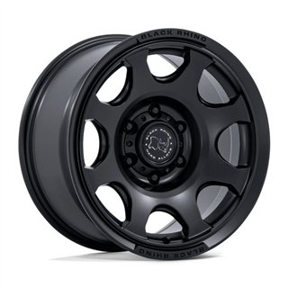 Black Rhino Hard Alloys | BR037 TEMBO 18x9.0 ET12 - MATTE BLACK