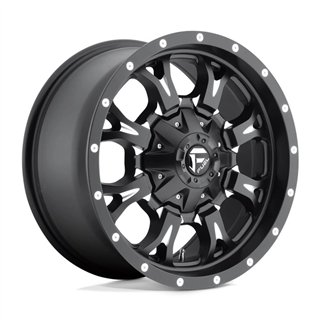 Fuel Off-Road | D517 KRANK 17x9.0 ET1 - MATTE BLACK MILLED