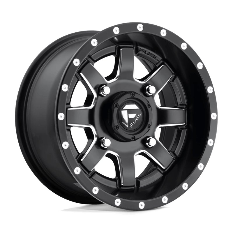 Fuel Off-Road | D538 MAVERICK 14x7.0 ET13 - MATTE BLACK MILLED
