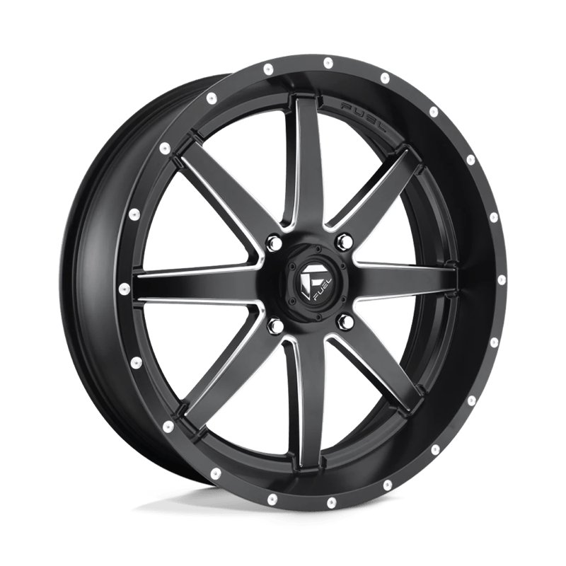 Fuel Off-Road | D538 MAVERICK 15x7.0 ET13 - MATTE BLACK MILLED