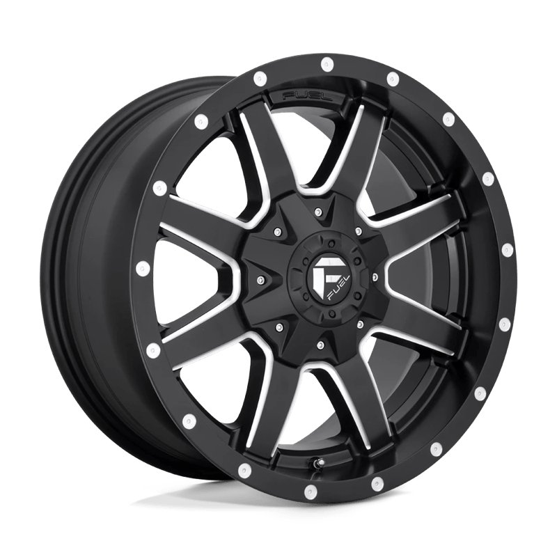 Fuel Off-Road | D538 MAVERICK 20x9.0 ET25 - MATTE BLACK MILLED
