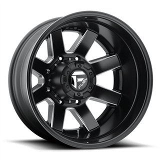 Fuel Off-Road | D538 MAVERICK 22x8.25 ET-221 - MATTE BLACK MILLED