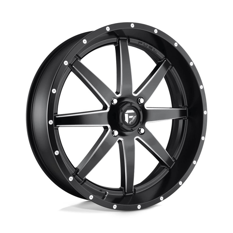 Fuel Off-Road | D538 MAVERICK 24x7.0 ET13 - MATTE BLACK MILLED