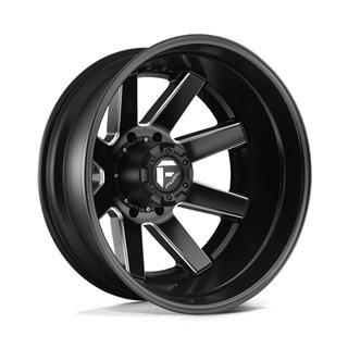 Fuel Off-Road | D538 MAVERICK 24x8.25 ET-201 - MATTE BLACK MILLED