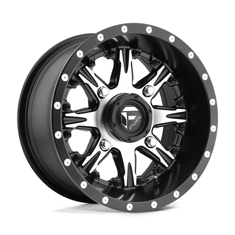 Fuel Off-Road | D541 NUTZ UTV 14x7.0 ET13 - MATTE BLACK MACHINED