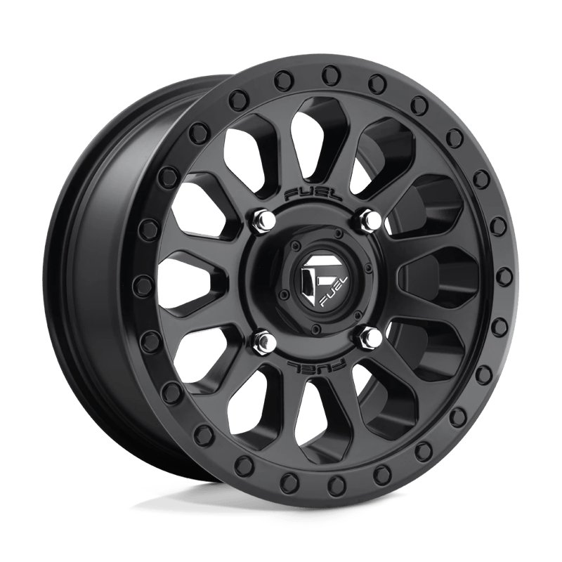 Fuel Off-Road | D579 VECTOR UTV 15x7.0 ET38 - MATTE BLACK