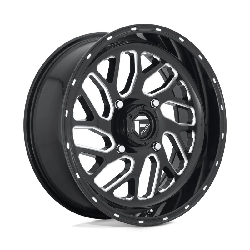 Fuel Off-Road | D581 TRITON 16x7.0 ET13 - GLOSS BLACK MILLED