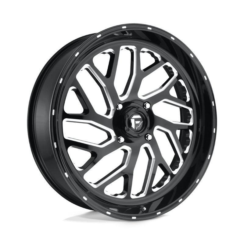 Fuel Off-Road | D581 TRITON 24x7.0 ET13 - GLOSS BLACK MILLED
