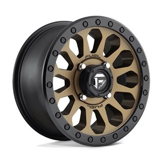 Fuel Off-Road | D600 VECTOR UTV 14x7.0 ET38 - MATTE BRONZE BLACK BEAD RING