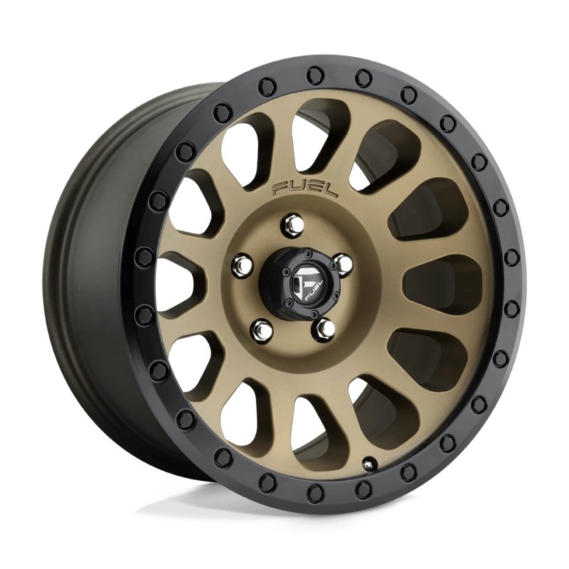 Fuel Off-Road | D600 VECTOR 17x8.5 ET20 - MATTE BRONZE BLACK BEAD RING