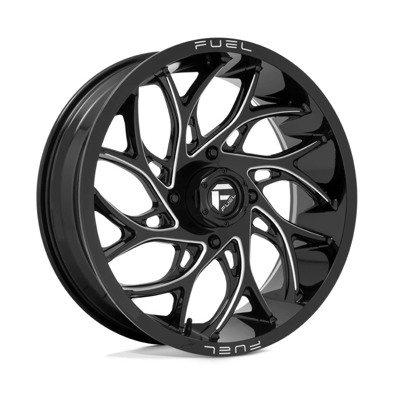 Fuel Off-Road | D741 RUNNER 20x7.0 ET13 - GLOSS BLACK MILLED