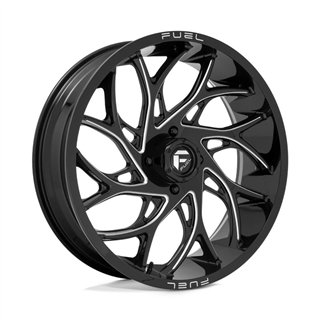 Fuel Off-Road | D741 RUNNER 22x7.0 ET13 - GLOSS BLACK MILLED
