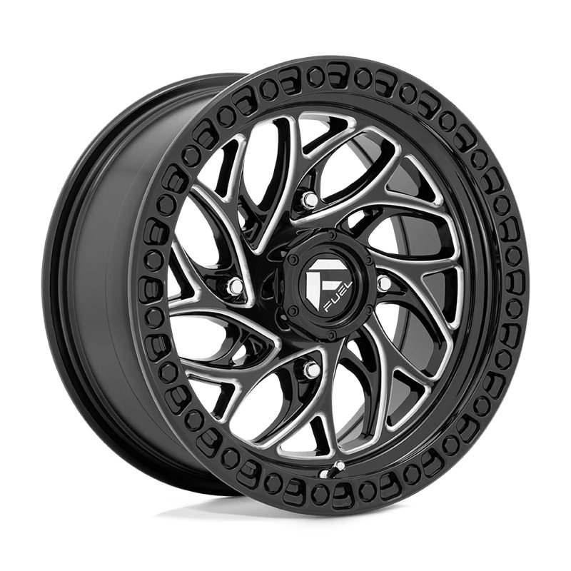 Fuel Off-Road | D741 RUNNER 24x7.0 ET13 - GLOSS BLACK MILLED