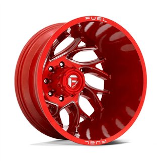 Fuel Off-Road | D742 RUNNER 22x8.25 ET-246 - CANDY RED MILLED