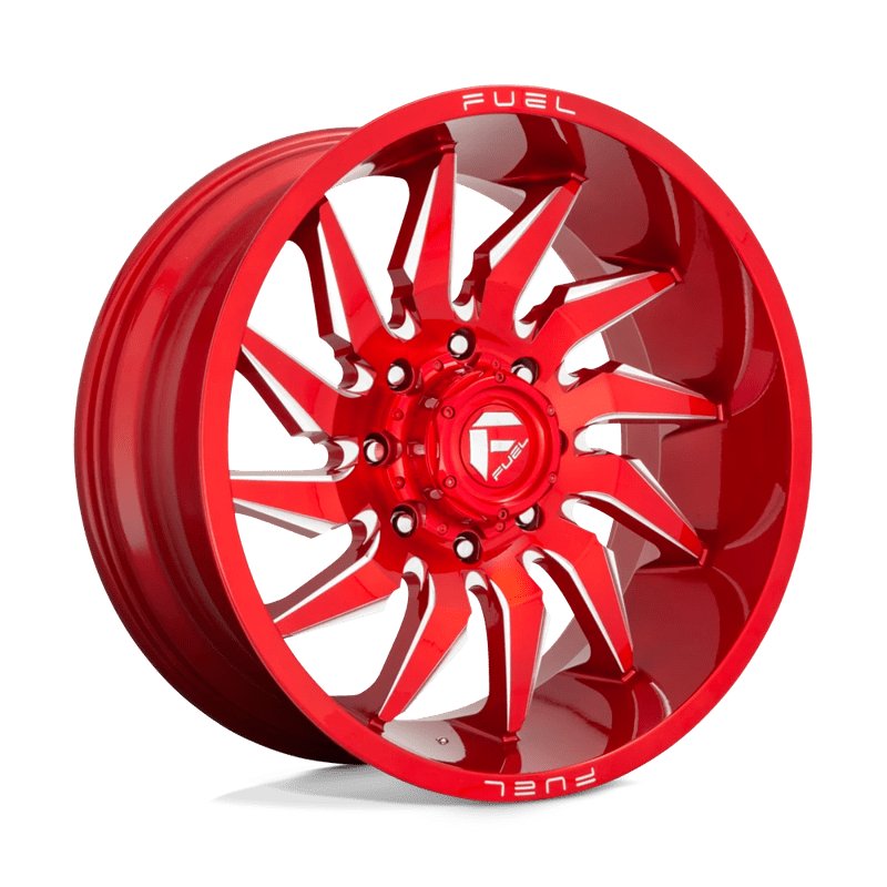 Fuel Off-Road | D745 SABER 22x12.0 ET-44 - CANDY RED MILLED