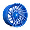 Fuel Off-Road | D774 TYPHOON 22x10.0 ET-18 - ANODIZED BLUE MILLED