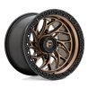 Fuel Off-Road | D777 RUNNER UTV 15x10.0 ET0 - BRONZE W/ BLACK RING