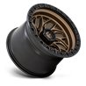 Fuel Off-Road | D777 RUNNER UTV 15x10.0 ET0 - BRONZE W/ BLACK RING