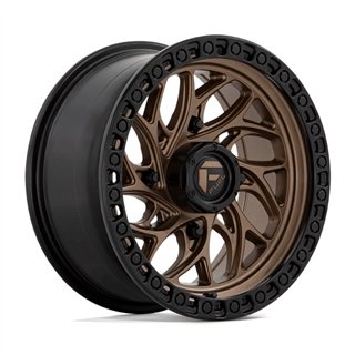 Fuel Off-Road | D777 RUNNER UTV 15x7.0 ET10 - BRONZE W/ BLACK RING