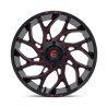 Fuel Off-Road | D779 RUNNER UTV 22x7.0 ET0 - GLOSS BLACK MILLED CANDY RED