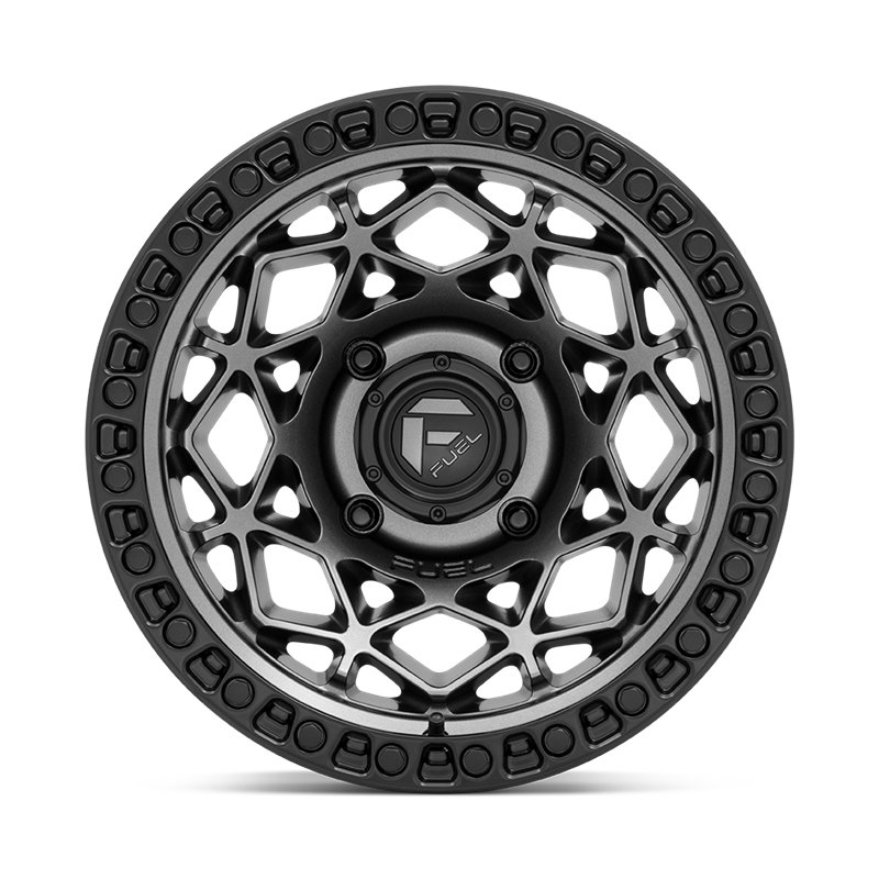 Fuel Off-Road | D784 UNIT UTV 15x10.0 ET0 - GUNMETAL W/ MATTE BLACK RING