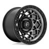 Fuel Off-Road | D784 UNIT UTV 15x10.0 ET0 - GUNMETAL W/ MATTE BLACK RING
