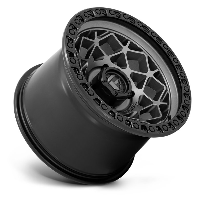 Fuel Off-Road | D784 UNIT UTV 15x10.0 ET0 - GUNMETAL W/ MATTE BLACK RING