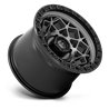 Fuel Off-Road | D784 UNIT UTV 15x10.0 ET0 - GUNMETAL W/ MATTE BLACK RING