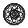 Fuel Off-Road | D784 UNIT UTV 15x10.0 ET0 - GUNMETAL W/ MATTE BLACK RING
