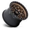 Fuel Off-Road | D785 UNIT UTV 15x7.0 ET10 - BRONZE W/ MATTE BLACK RING