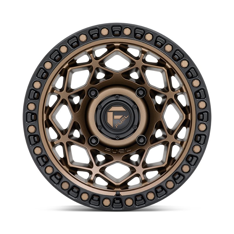 Fuel Off-Road | D785 UNIT UTV 15x7.0 ET10 - BRONZE W/ MATTE BLACK RING