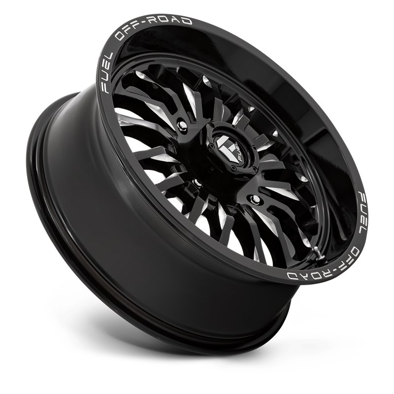 Fuel Off-Road | D821 ARC UTV 20x7.0 ET13 - GLOSS BLACK MILLED