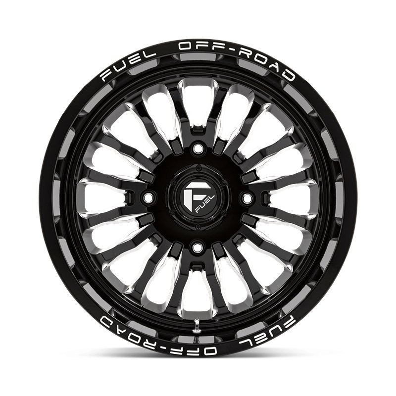 Fuel Off-Road | D821 ARC UTV 20x7.0 ET13 - GLOSS BLACK MILLED