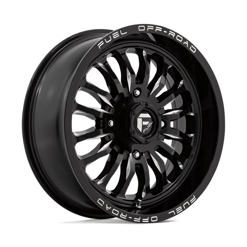 Fuel Off-Road | D821 ARC UTV 20x7.0 ET13 - GLOSS BLACK MILLED